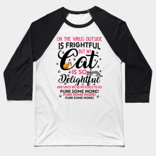 Meowy Catmas Baseball T-Shirt